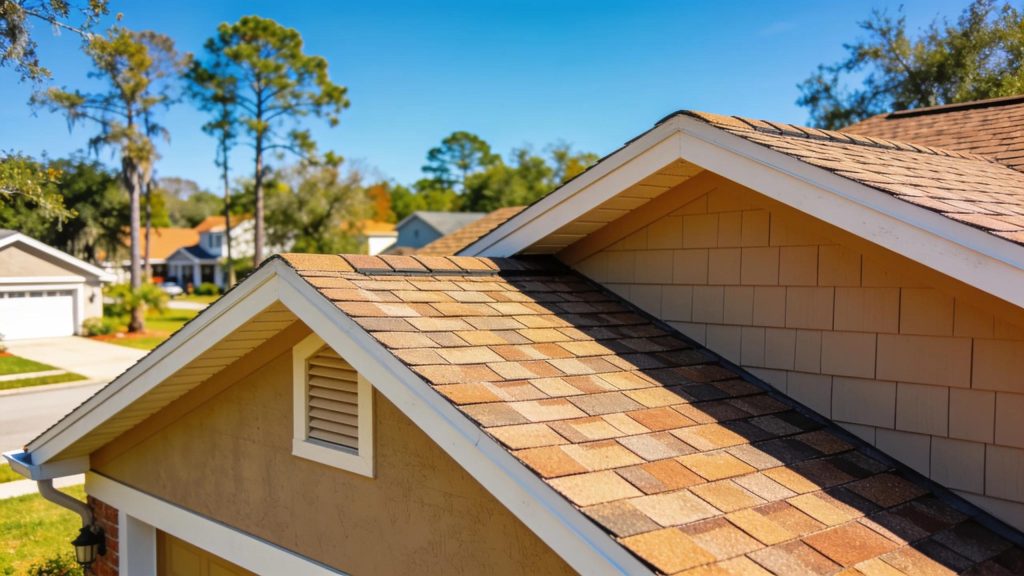 Residential roof in DeBary, FL showcasing a well-maintained structure reflecting homeownership.